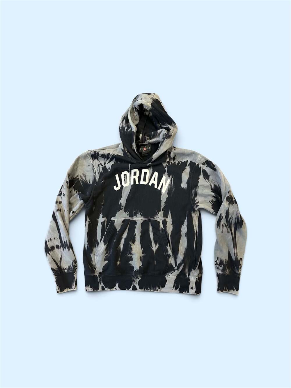 Jordan Sport DNA Statement Fleece Hoodie Tie Dye Black/Gray